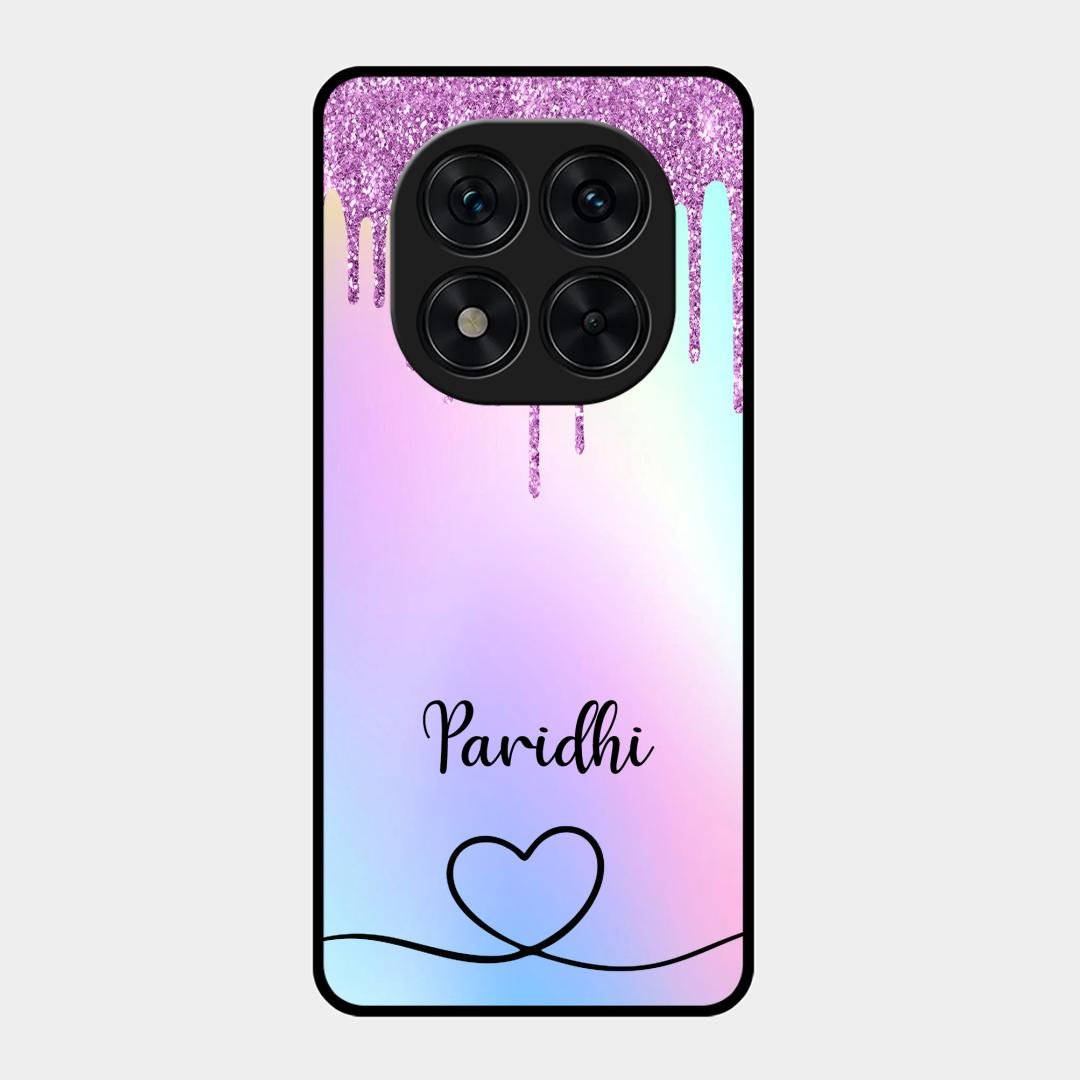 MultiColor Glitter Glass Case For Redmi Note 15 Pro Plus 5G