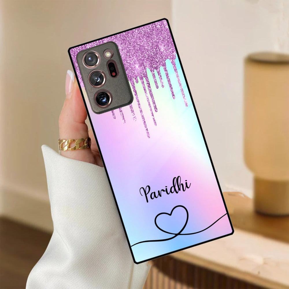 MultiColor Glitter Glass Case For Samsung - ShopOnCliQ