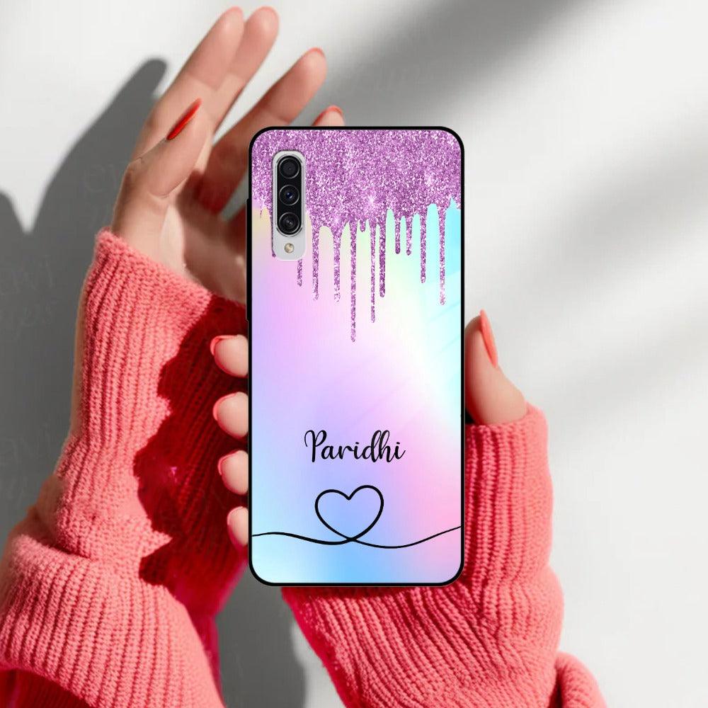 MultiColor Glitter Glass Case For Samsung - ShopOnCliQ