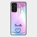 MultiColor Glitter Glass Case For Samsung Galaxy F13