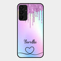 MultiColor Glitter Glass Case For Samsung Galaxy F15 5G