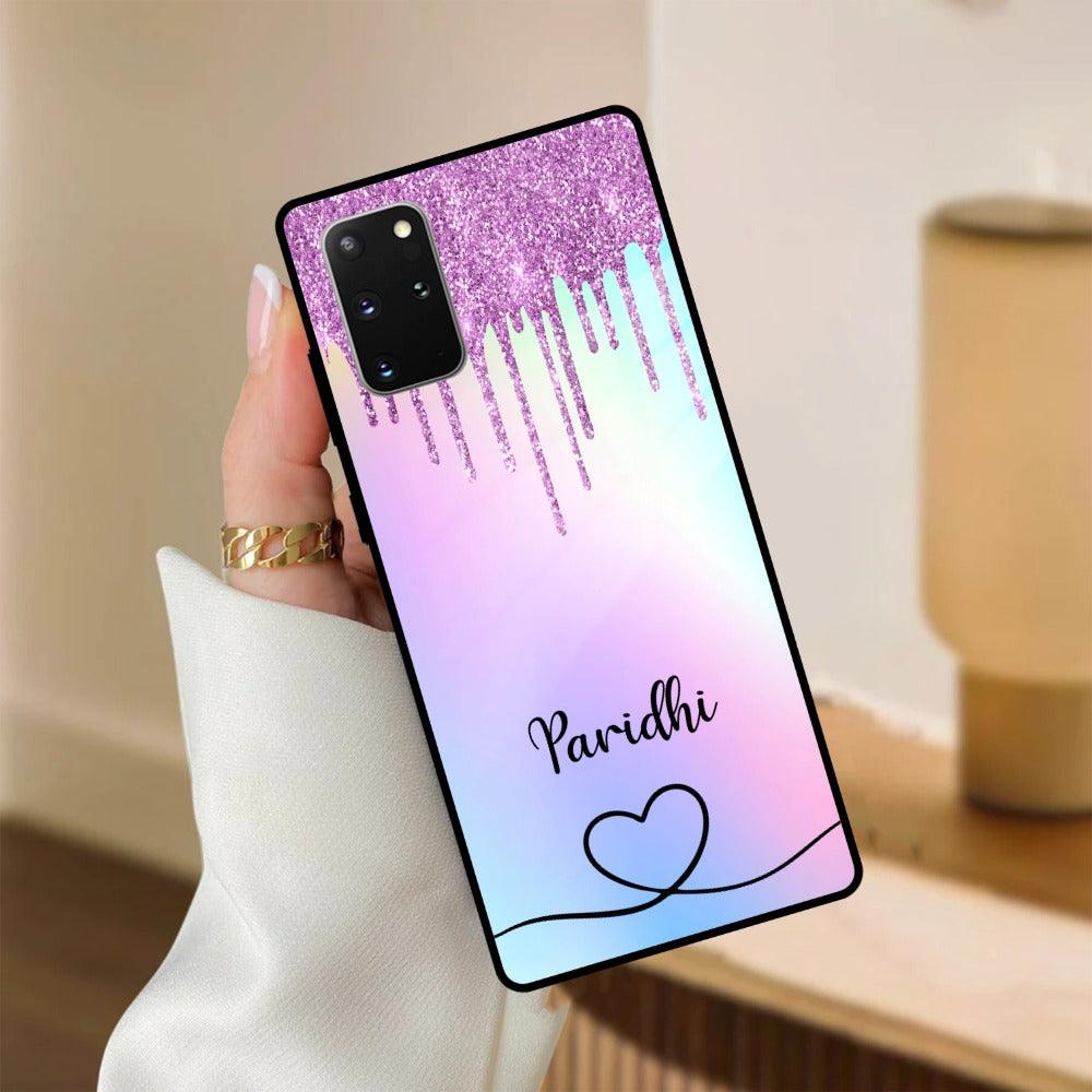 MultiColor Glitter Glass Case For Samsung - ShopOnCliQ