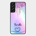 MultiColor Glitter Glass Case For Samsung Galaxy S21 Fe 5G