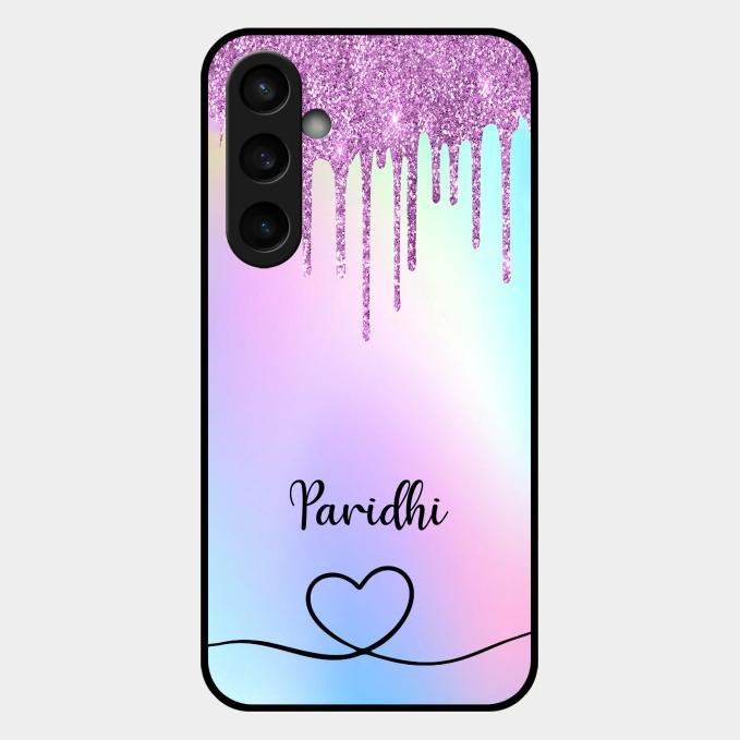 MultiColor Glitter Glass Case For Samsung Galaxy S23 Fe 5G