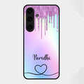 MultiColor Glitter Glass Case For Samsung Galaxy S25 FE 5G
