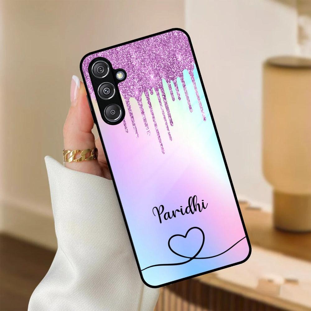 MultiColor Glitter Glass Case For Samsung - ShopOnCliQ