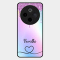 MultiColor Glitter Glass Case For Vivo T4 5G