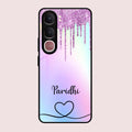 MultiColor Glitter Glass Case For Vivo Y31 5G