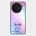 MultiColor Glitter Glass Case For Vivo Y39 5G
