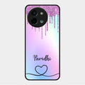 MultiColor Glitter Glass Case For Vivo Y58 5G