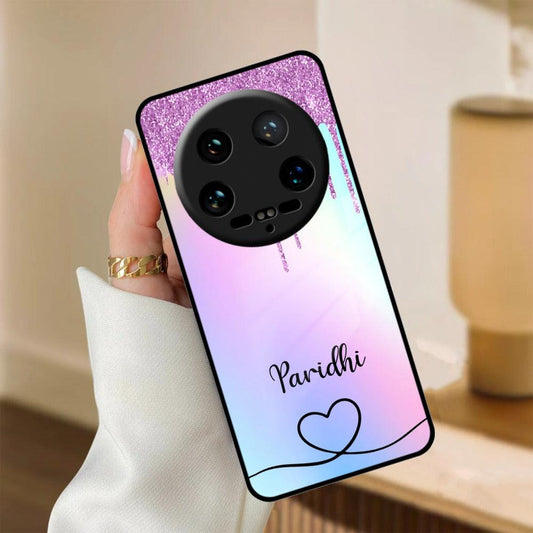 MultiColor Glitter Glass Case For Xiaomi - ShopOnCliQ