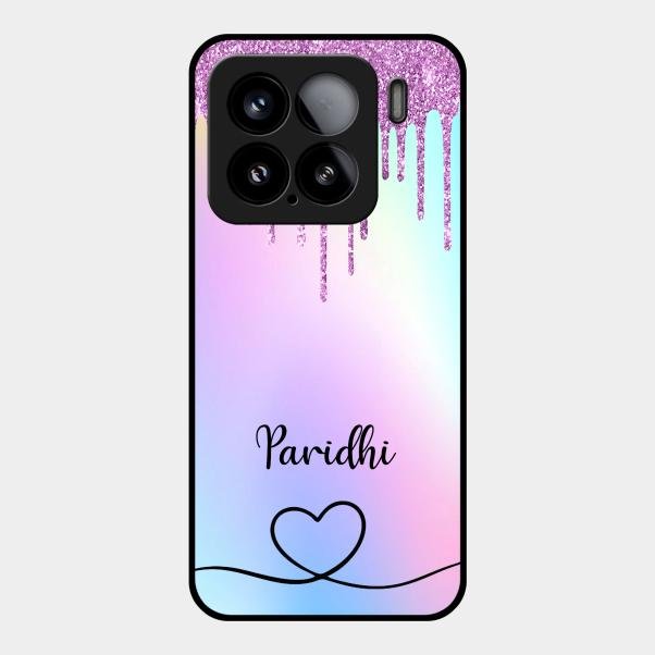MultiColor Glitter Glass Case For Xiaomi 15 5G