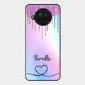 MultiColor Glitter Glass Case For Xiaomi Mi 10I 5G