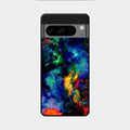 Multicolor Glossy Metal Case Cover For Google Pixel 8 Pro 5G