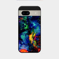 Multicolor Glossy Metal Case Cover For Google Pixel 8A 5G