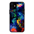 Multicolor Glossy Metal Case Cover For iPhone 12 mini