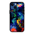 Multicolor Glossy Metal Case Cover For iPhone 13 mini