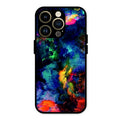 Multicolor Glossy Metal Case Cover For iPhone 14 Pro