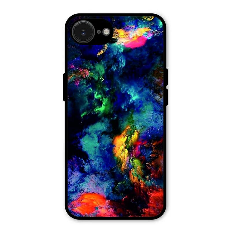 Multicolor Glossy Metal Case Cover For iPhone 16e