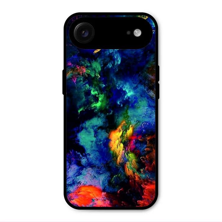 Multicolor Glossy Metal Case Cover For iPhone Air