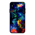 Multicolor Glossy Metal Case Cover For iPhone XS