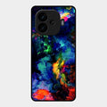 Multicolor Glossy Metal Case Cover For Iqoo Neo 10R 5G