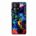 Multicolor Glossy Metal Case Cover For Motorola Edge 40 5G