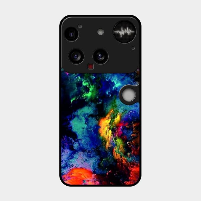 Multicolor Glossy Metal Case Cover For Nothing Phone 3 5G