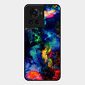 Multicolor Glossy Metal Case Cover For Oneplus 10R 5G