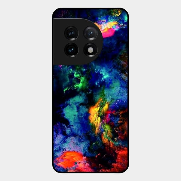 Multicolor Glossy Metal Case Cover For Oneplus 11 5G