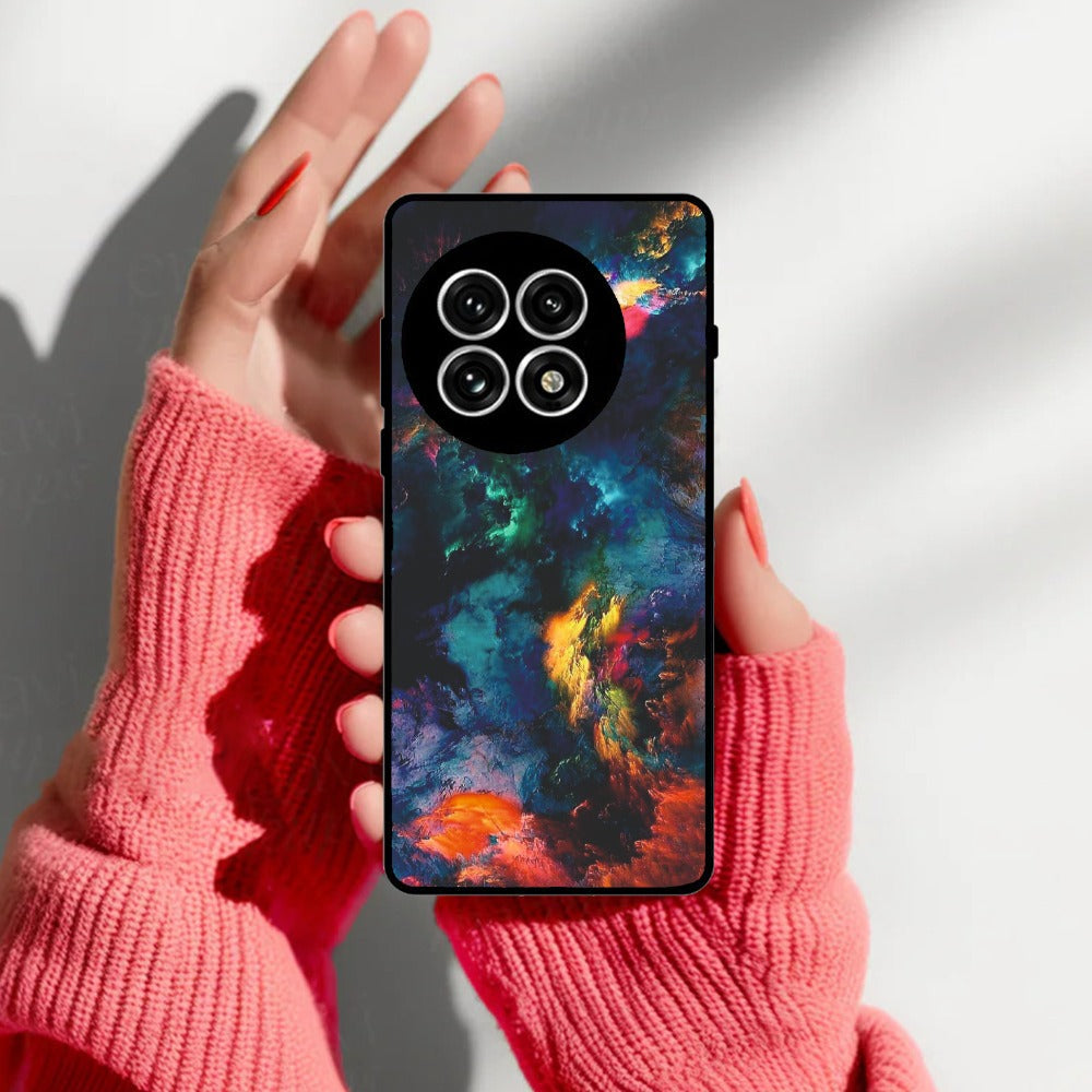 Multicolor Glossy Metal Case Cover For OnePlus