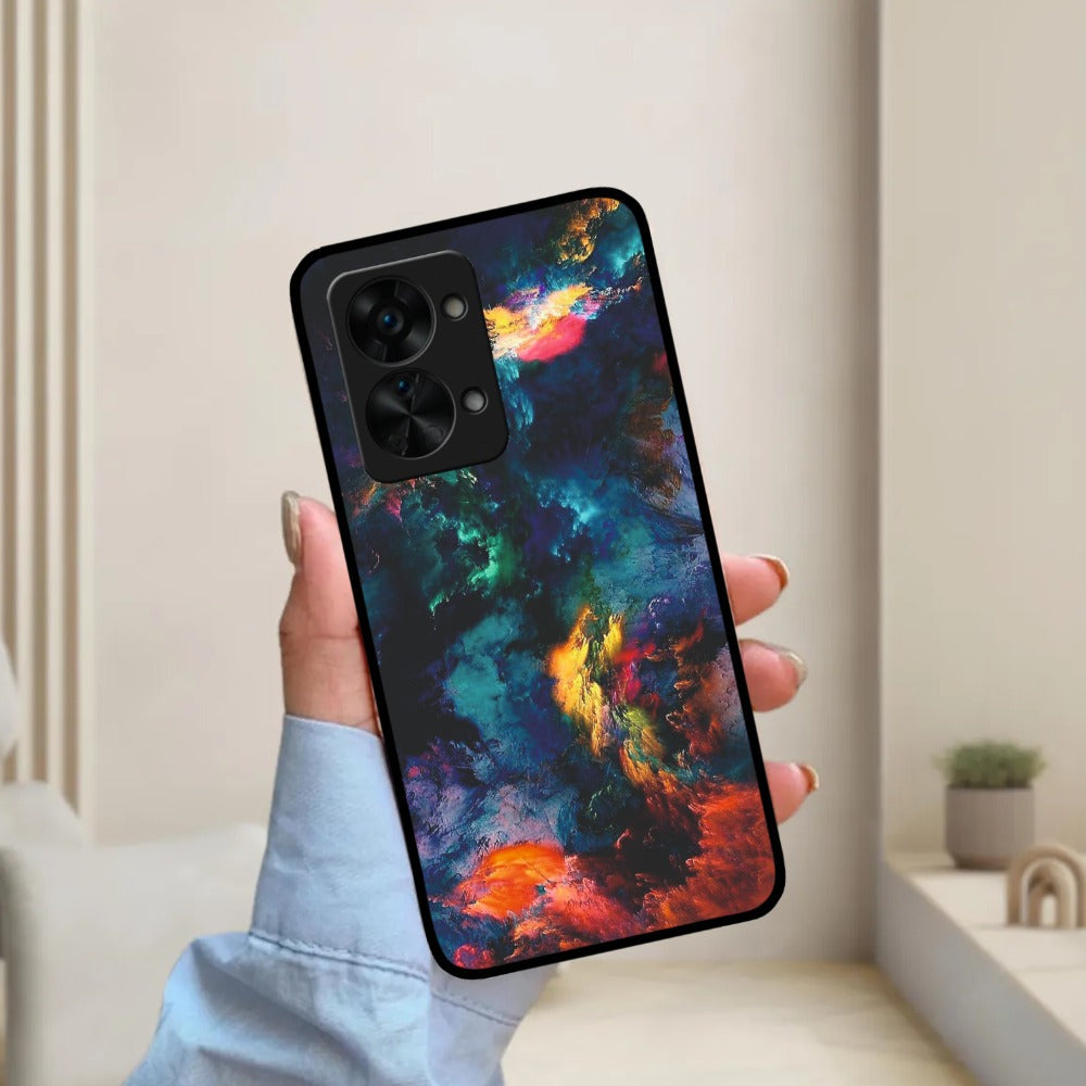 Multicolor Glossy Metal Case Cover For OnePlus