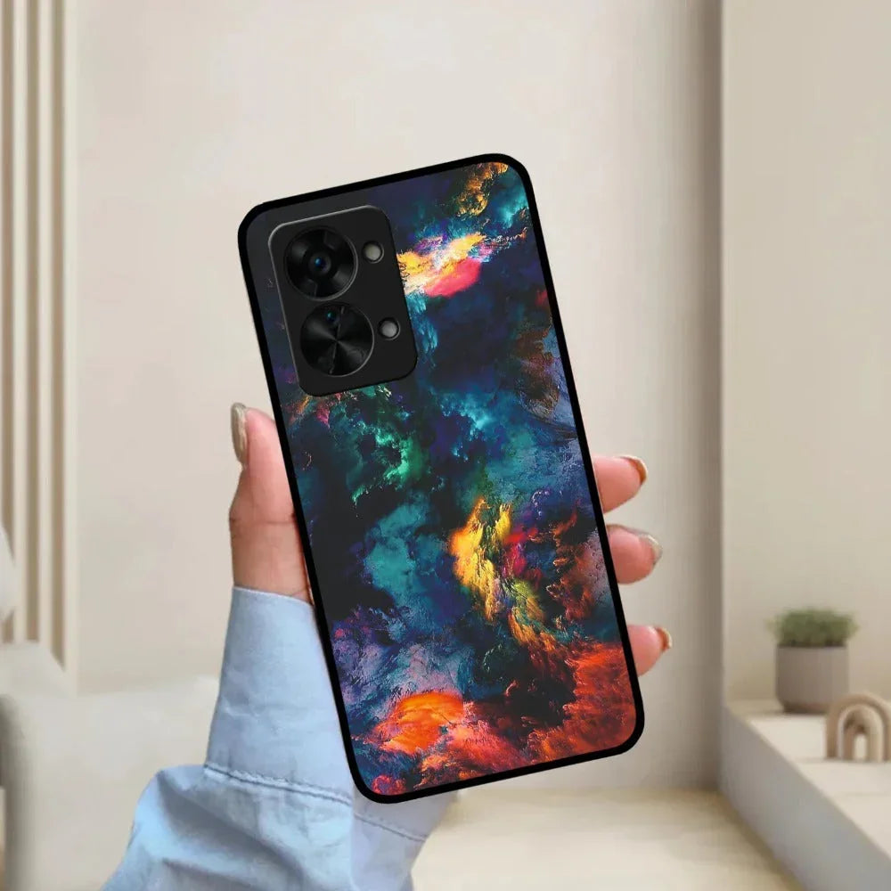 Multicolor Glossy Metal Case Cover For OnePlus - ShopOnCliQ