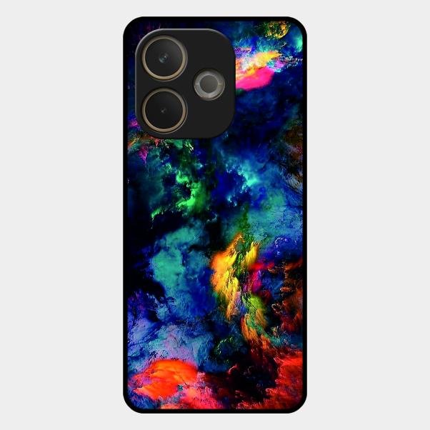 Multicolor Glossy Metal Case Cover For Oppo A5 Pro 5G