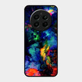 Multicolor Glossy Metal Case Cover For Realme 12 Plus 5G