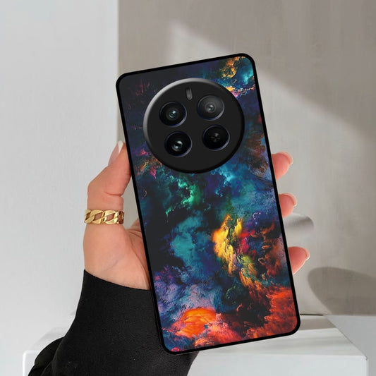 Multicolor Glossy Metal Case Cover For Realme