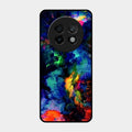 Multicolor Glossy Metal Case Cover For Realme 13 Plus 5G