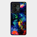 Multicolor Glossy Metal Case Cover For Realme 15 5G