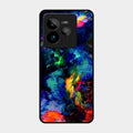 Multicolor Glossy Metal Case Cover For Realme Gt 7 Pro