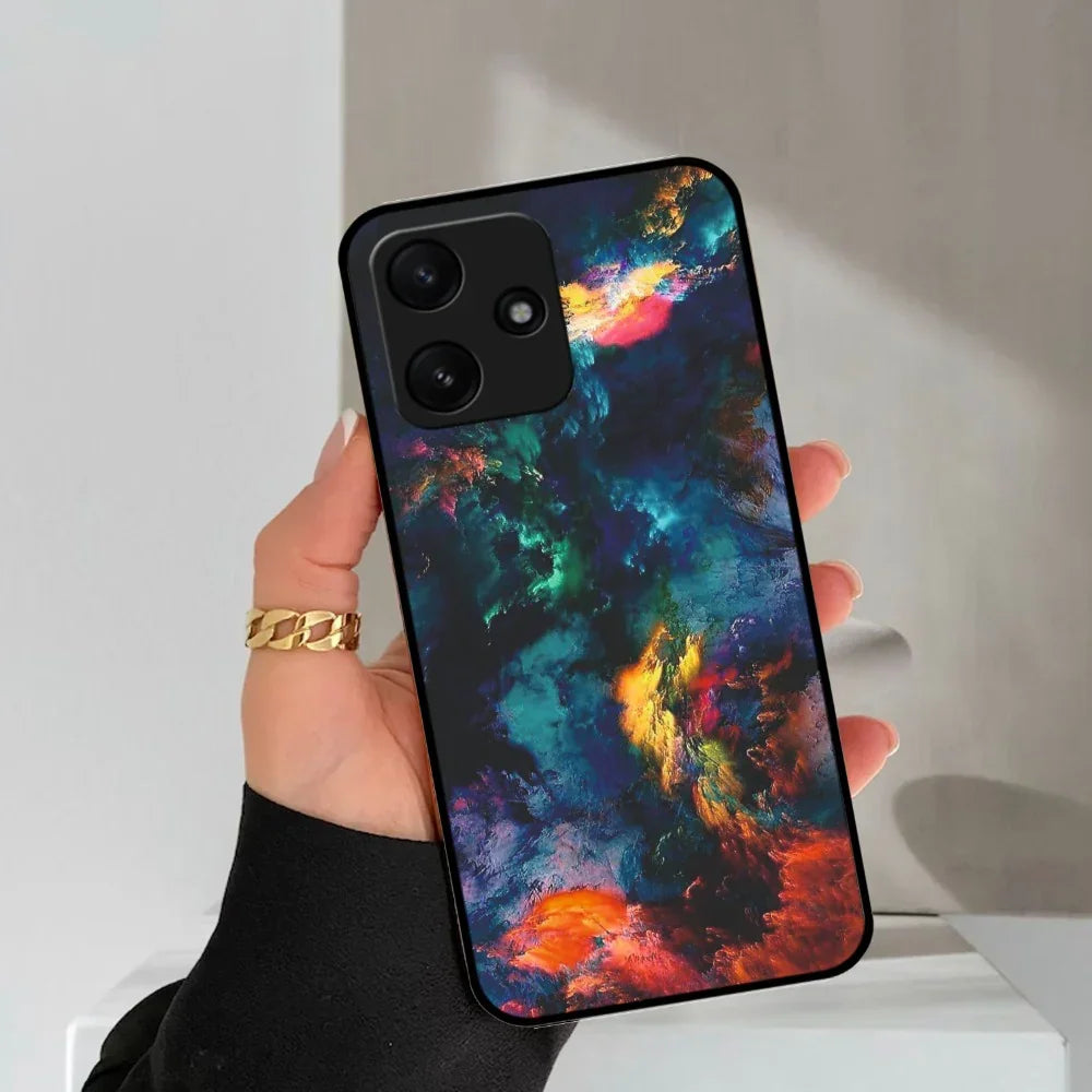 Multicolor Glossy Metal Case Cover For Poco - ShopOnCliQ
