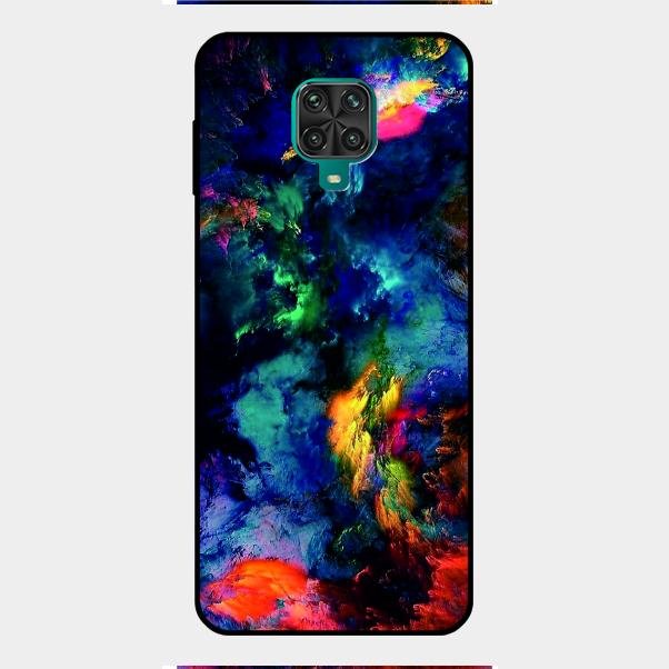 Multicolor Glossy Metal Case Cover For Redmi Note 9 Pro