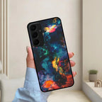 Multicolor Glossy Metal Case Cover For Samsung - ShopOnCliQ