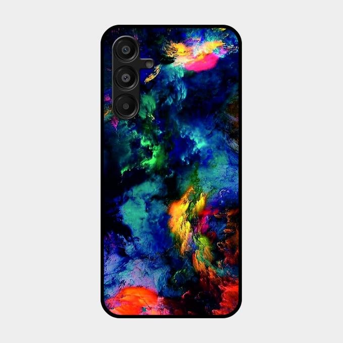 Multicolor Glossy Metal Case Cover For Samsung Galaxy A16 5G