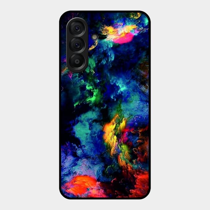 Multicolor Glossy Metal Case Cover For Samsung Galaxy A17 5G