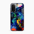 Multicolor Glossy Metal Case Cover For Vivo V60e 5G
