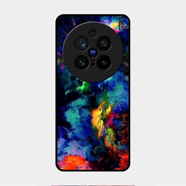 Multicolor Glossy Metal Case Cover For Vivo X200 Pro 5G