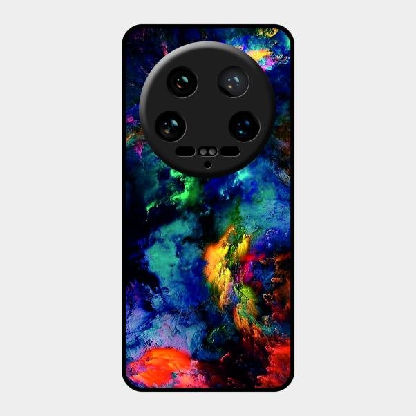 Multicolor Glossy Metal Case Cover For Xiaomi 14 Ultra