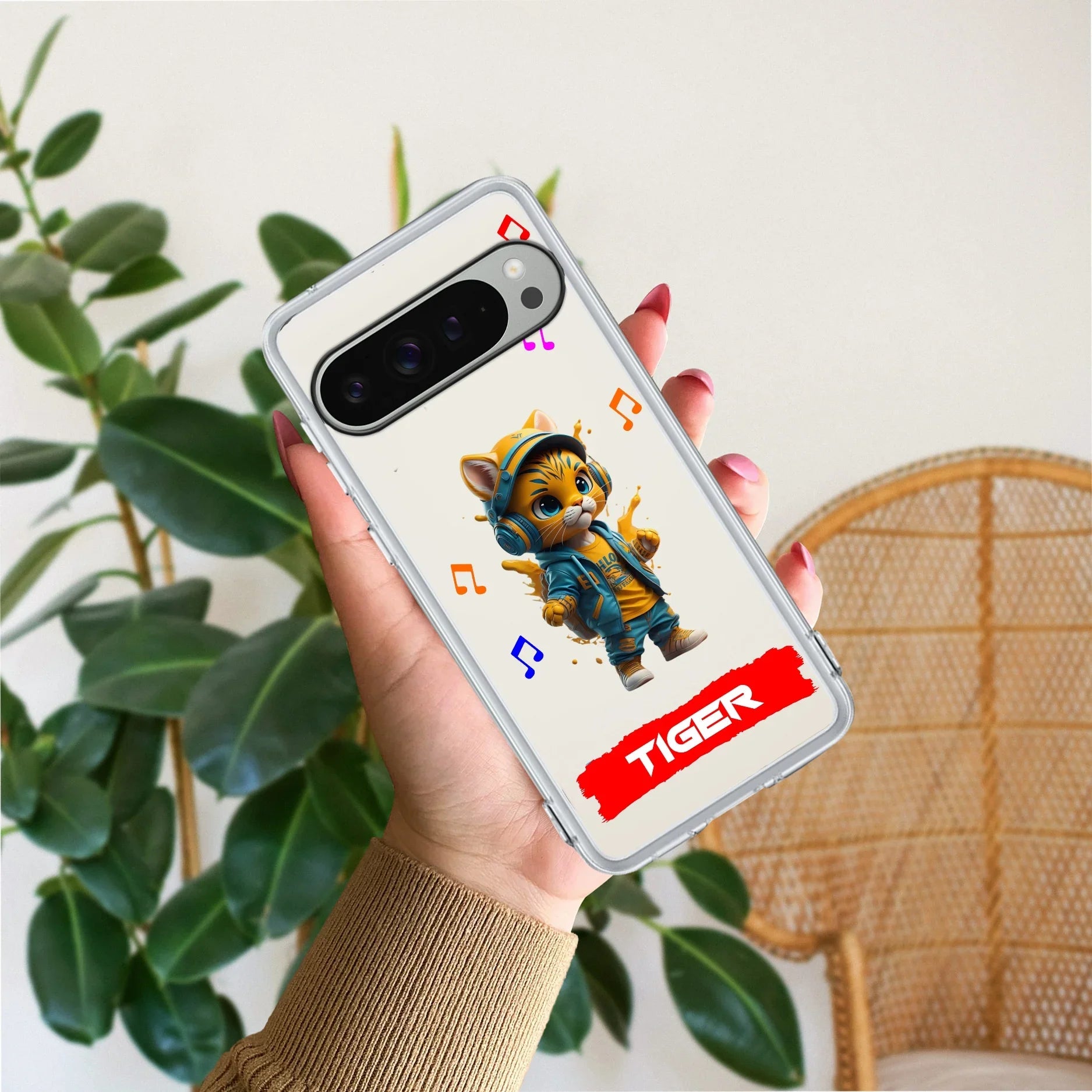 Music Cat Customize Transparent Silicon Case For Google - ShopOnCliQ