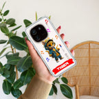 Music Cat Customize Transparent Silicon Case For iQOO 12 5G