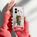 Music Cat Customize Transparent Silicon Case For iQOO Neo 10R 5G